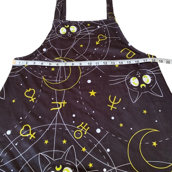 Hot Topic Sailor Moon Luna Cat Black Jumper Dress - No Size Tag - Medium? Large? - Picture 5 of 14